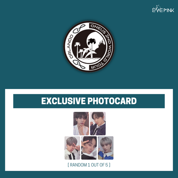 ONEUS (원어스) 2024 LA DOLCE VITA  US TOUR OFFICIAL MD - [CITY PATCH] (+EXCLUSIVE PHOTOCARD)