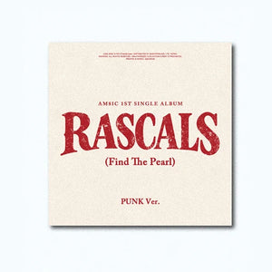 [PRE-ORDER] AM8IC (엠빅) 1st Single Album - [RASCALS (Find The Pearl)] (PUNK / ROAD Ver.)