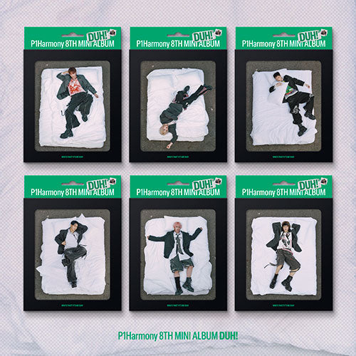 (KOR VER.) P1HARMONY (피원하모니) 8TH MINI ALBUM - [DUH!] (COMPACT/ H VER.)