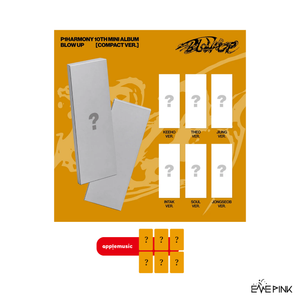 [PRE-ORDER} (KOR VER.) P1Harmony (피원하모니) 10th Mini Album - [BLOW UP] (Compact Ver. + Exclusive Photocard)