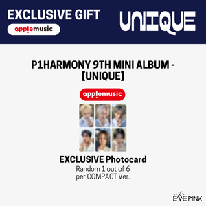 [PRE-ORDER] (KOR VER.) P1HARMONY (피원하모니) 9th MINI ALBUM - [UNIQUE] (Compact Ver. + EXCLUSIVE PHOTOCARD)