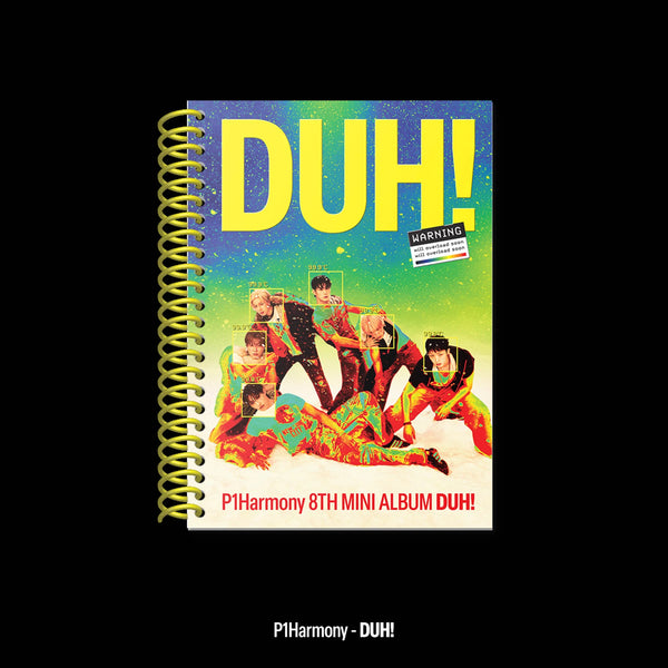 (KOR VER.) P1HARMONY (피원하모니) 8TH MINI ALBUM - [DUH!]