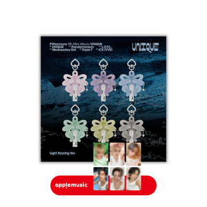[PRE-ORDER] (KOR VER.) P1HARMONY (피원하모니) 9th MINI ALBUM - [UNIQUE] (LIGHT KEYRING MERCH + EXCLUSIVE PHOTOCARD)
