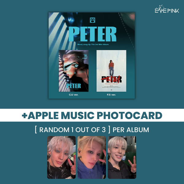 MOON JONGUP (문종업) 3RD MINI ALBUM - [PETER] (+EXCLUSIVE PHOTOCARD)