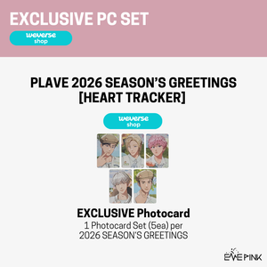 PLAVE (플레이브) - 2026 SEASON'S GREETINGS [Heart Tracker] (+WEVERSE BENEFIT)