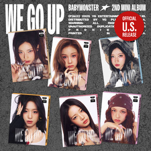 [PRE-ORDER] (U.S. VER.) BABYMONSTER (베이비몬스터) 2nd Mini Album - [WE GO UP] (PATTERN Ver. + POP-UP EXCLUSIVE PHOTOCARD)