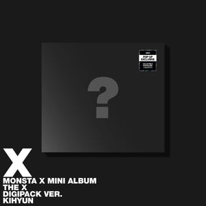 (U.S. VER.) MONSTA X (몬스타엑스) MINI ALBUM - [THE X] (DIGIPACK VER. +POP-UP EXCLUSIVE PHOTOCARD)