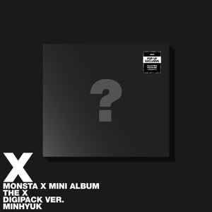 (U.S. VER.) MONSTA X (몬스타엑스) MINI ALBUM - [THE X] (DIGIPACK VER. +POP-UP EXCLUSIVE PHOTOCARD)