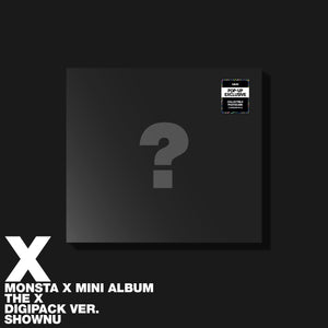 (U.S. VER.) MONSTA X (몬스타엑스) MINI ALBUM - [THE X] (DIGIPACK VER. +POP-UP EXCLUSIVE PHOTOCARD)