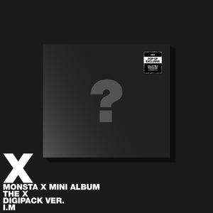 (U.S. VER.) MONSTA X (몬스타엑스) MINI ALBUM - [THE X] (DIGIPACK VER. +POP-UP EXCLUSIVE PHOTOCARD)