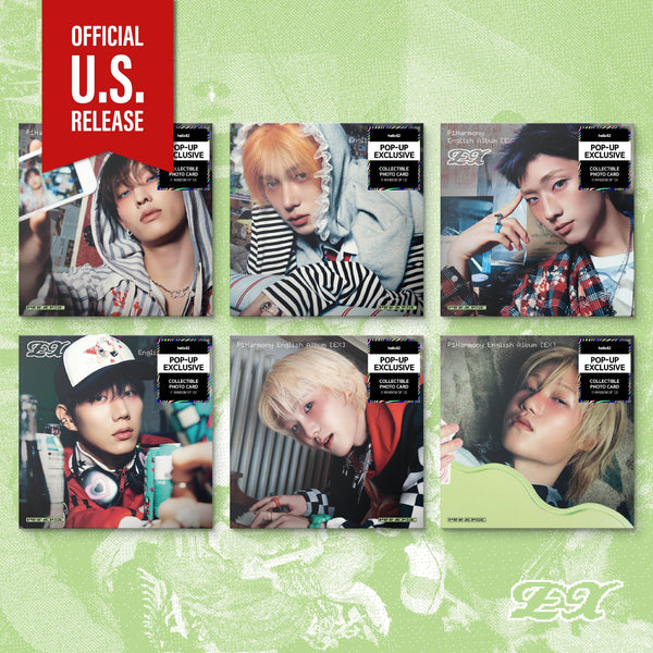 [PRE-ORDER] (U.S. VER.) P1HARMONY (피원하모니) 1ST ENGLISH ALBUM - [EX] (COMPACT VER. + POP-UP EXCLUSIVE PHOTOCARD)