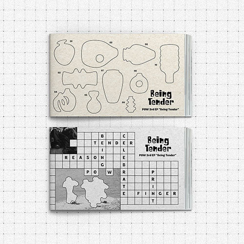 POW (파우) 3rd EP Album - [Being Tender] (Photobook Ver.)