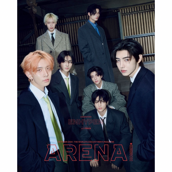 ARENA HOMME+ KOREA - OCTOBER 2024 [COVER: ENHYPEN]