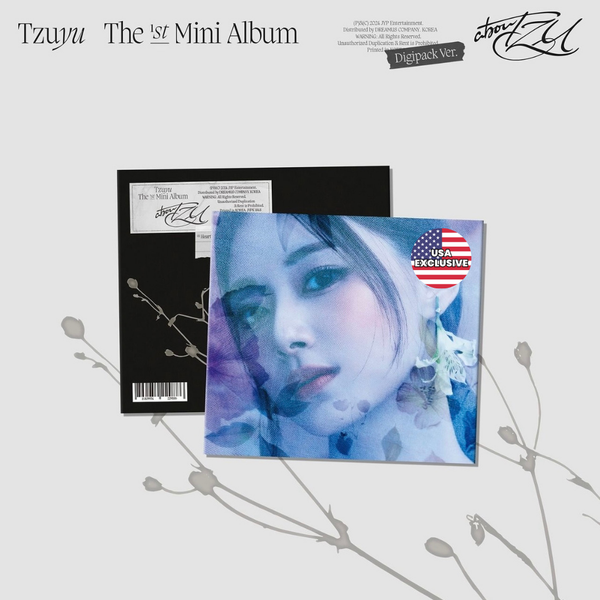 (U.S. VER.) TZUYU (TWICE 쯔위) 1ST MINI ALBUM - [abouTZU] (DIGIPACK VER.)