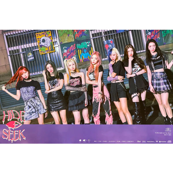 PURPLE KISS - HIDE & SEEK OFFICIAL POSTER - CONCEPT 4