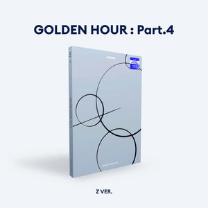 (U.S. VER.) ATEEZ (에이티즈) 13TH MINI ALBUM - [GOLDEN HOUR : Part.4] (PHOTOBOOK VER. + hello82 EXCLUSIVE PHOTOCARD) - EVE PINK K-POP