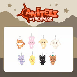 ATEEZ X ANITEEZ IN TREASURE MD - [PLUSH KEYRING]