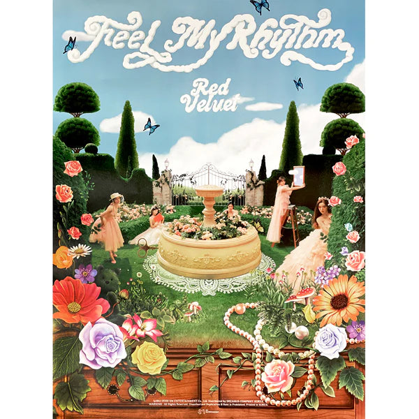 RED VELVET - THE REVE FESTIVAL 2022 : FEEL MY RHYTHM (PHOTOBOOK VER) OFFICIAL POSTER - GROUP