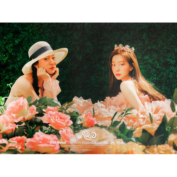 RED VELVET - THE REVE FESTIVAL 2022 : FEEL MY RHYTHM (PHOTOBOOK VER) OFFICIAL POSTER - YERI / IRENE UNIT