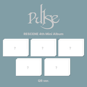 [PRE-ORDER] RESCENE (리센느) - 4th Mini Album [PULSE] (QR ver.)