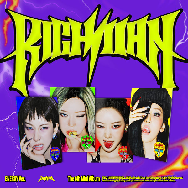 aespa (에스파) 6th Mini Album - [Rich Man] (ENERGY Ver.)