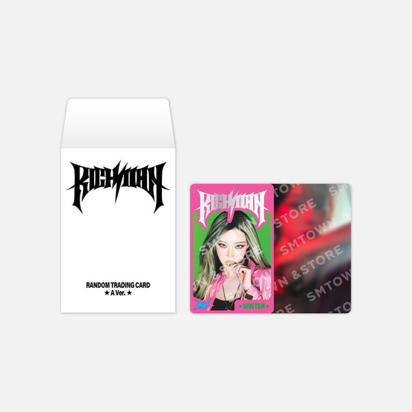 [PRE-ORDER] aespa (에스파) 2025 aespa Week RICH MAN POP-UP Official MD  - [RANDOM TRADING CARD SET]