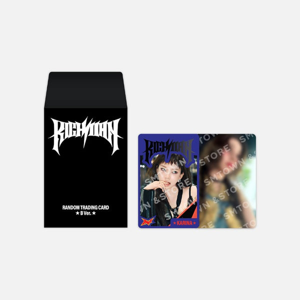 [PRE-ORDER] aespa (에스파) 2025 aespa Week RICH MAN POP-UP Official MD  - [RANDOM TRADING CARD SET]