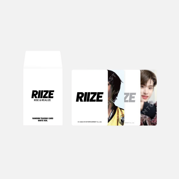 RIIZE (라이즈) 2024 OFFICIAL MD - [RIIZE-UP] (RANDOM TRADING CARD SET)