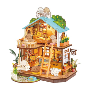 Rolife DIY Miniature House - [Puppy's Cozy Villa DG169] - EVE PINK K-POP