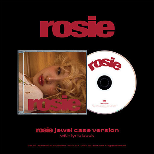 [PRE-ORDER] ROSÉ (로제) 1ST STUDIO ALBUM - [rosie] (JEWEL VER.)