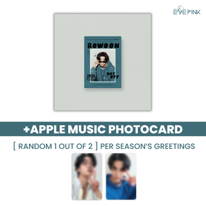 RO WOON (로운) - 2025 SEASON'S GREETINGS [DAY OFF] (+EXLCUSIVE PHOTOCARD)