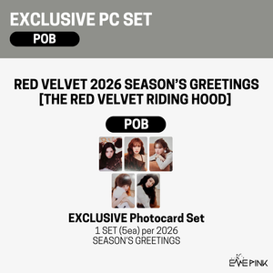 RED VELVET (레드벨벳) - 2026 SEASON'S GREETINGS [THE RED VELVET RIDING HOOD] (+POB)