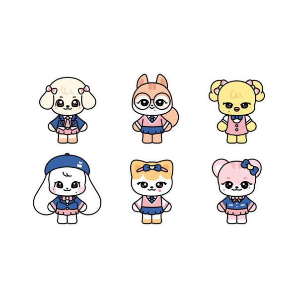 [PRE-ORDER] IVE (아이브) WELCOME TO MINIVE SCHOOL 2025 IVE X MINIVE POPUP MD - [SCHOOL PLUSH KEYRING]