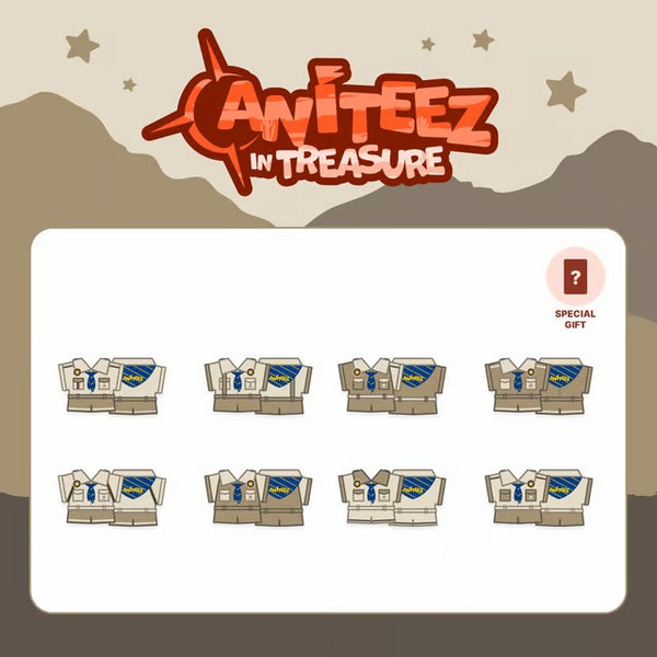 ATEEZ X ANITEEZ IN TREASURE MD - [SCOUTING UNIFORM OUTFIT] (+POB)