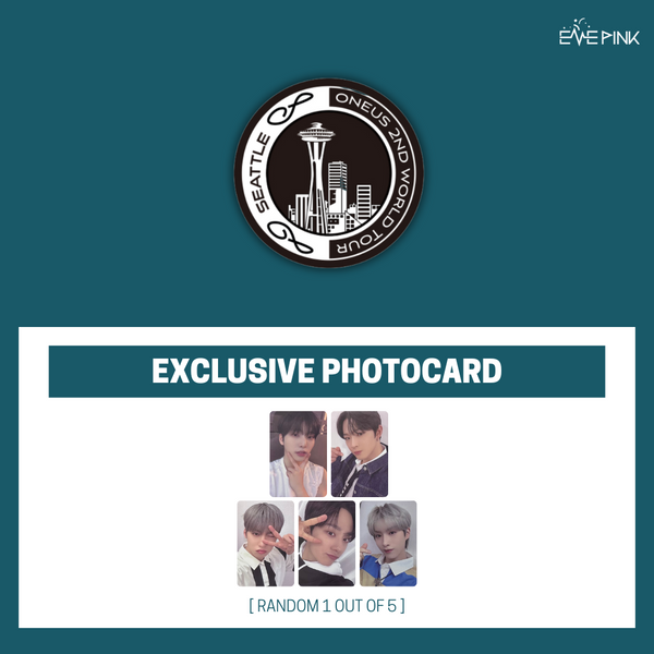 ONEUS (원어스) 2024 LA DOLCE VITA  US TOUR OFFICIAL MD - [CITY PATCH] (+EXCLUSIVE PHOTOCARD)