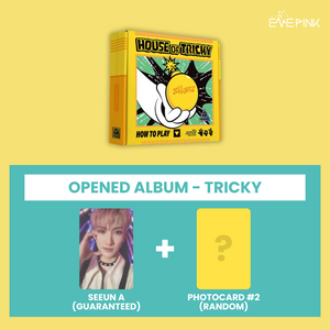(KOR VER.) XIKERS (싸이커스) 2ND MINI ALBUM - [HOUSE OF TRICKY: How To Play] (TRICKY VER. : OPENED ALBUM)