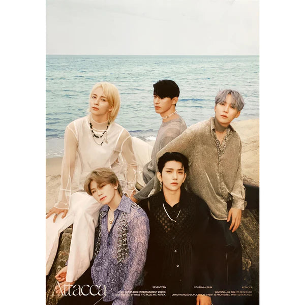 SEVENTEEN - ATTACCA OFFICIAL POSTER - VOCAL UNIT