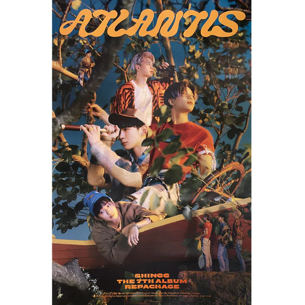 SHINEE - ATLANTIS (ADVENTURE VER) OFFICIAL POSTER