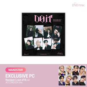 STRAY KIDS (스트레이 키즈) Album - SKZ IT TAPE [DO IT] (ACCORDION VER. +EXCLUSIVE PHOTOCARD) - EVE PINK K-POP