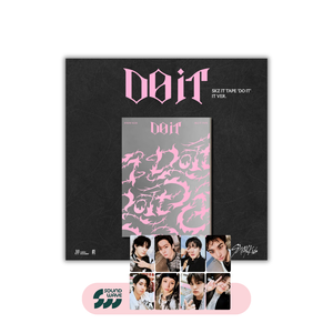 STRAY KIDS (스트레이 키즈) Album - SKZ IT TAPE [DO IT] (+SOUND WAVE GIFT) - EVE PINK K-POP