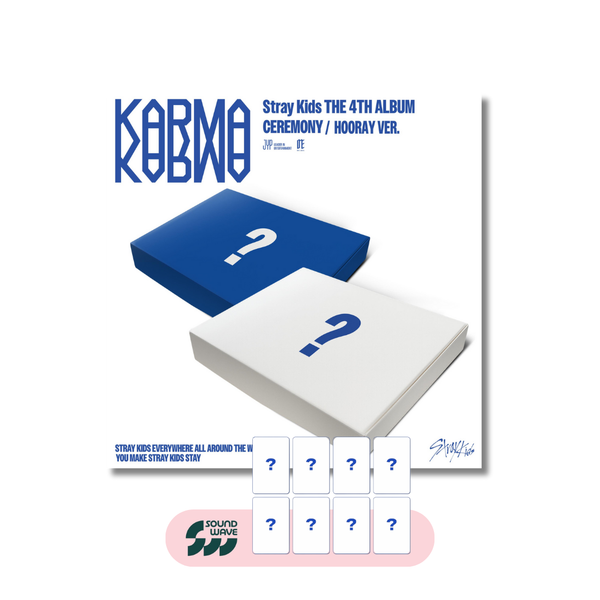 [PRE-ORDER] STRAY KIDS (스트레이 키즈) 4th Album - [KARMA] (+SOUND WAVE GIFT)