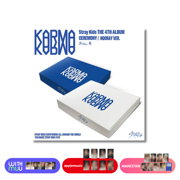 [PRE-ORDER] STRAY KIDS (스트레이 키즈) 4th Album - [KARMA] (+EXCLUSIVE PHOTOCARD)