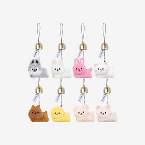 [PRE-ORDER] STRAY KIDS RUN IT MD - [SKZOO PLUSH DOOR BELL KEYRING]