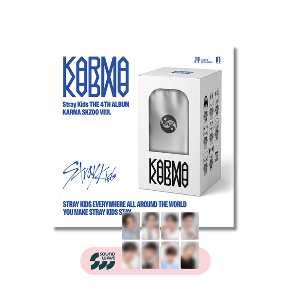 [PRE-ORDER] STRAY KIDS (스트레이 키즈) 4th Album - [KARMA] (SKZOO VER. +SOUND WAVE GIFT)