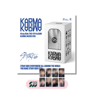 STRAY KIDS (스트레이 키즈) 4th Album - [KARMA] (SKZOO VER. +SOUND WAVE GIFT)