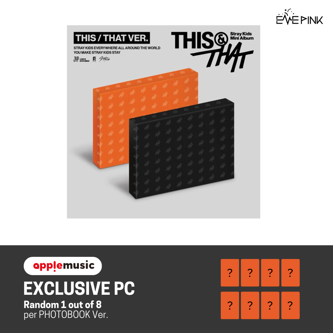 [PRE-ORDER] STRAY KIDS (스트레이 키즈) 10th Mini Album  - [THIS & THAT] (+ EXCLUSIVE PHOTOCARD)