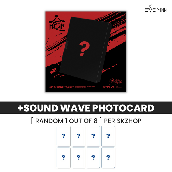 [PRE-ORDER] STRAY KIDS (스트레이키즈) ALBUM - [SKZHOP HIPTAPE '合 (HOP)'] (SKZHOP VER.) (+ SOUNDWAVE GIFT)