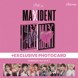 (KOREA VER.) STRAY KIDS MINI ALBUM - [Maxident] (Standard Ver. + EXCLUSIVE PHOTOCARD)