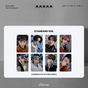 STRAY KIDS (스트레이키즈) 3RD ALBUM - [★★★★★ 5 STAR] (Standard Ver.) (+ EXCLUSIVE PHOTOCARD)