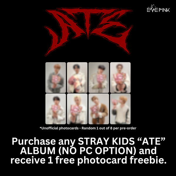 STRAY KIDS (스트레이키즈) MINI ALBUM - [ATE] (ATE VER. / Limited Edition)